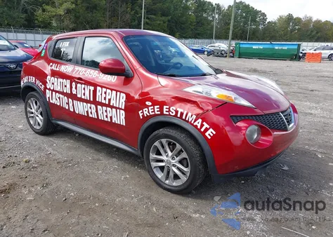 2013 Nissan Juke Sl from USA, damaged, VIN JN8AF5MR7DT215411